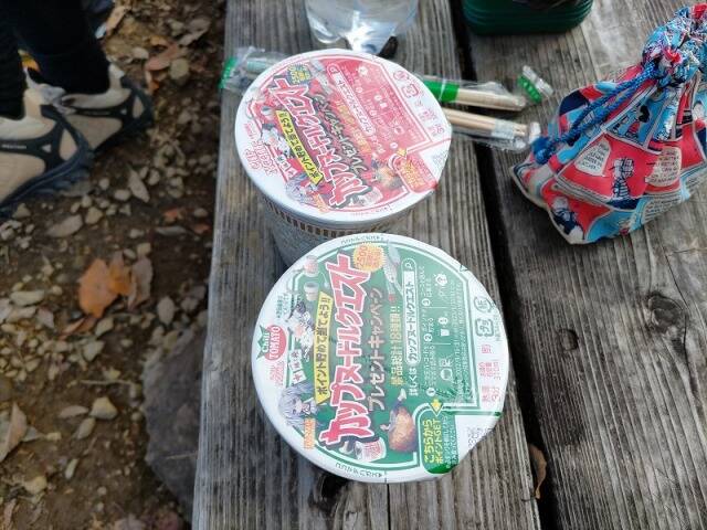 御岳山から日の出山へ 頂上でのカップラーメンは最高だった!!_20